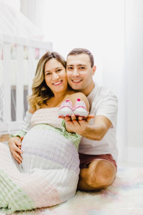 fotos-de-gestante-quarto-bebê-menina'