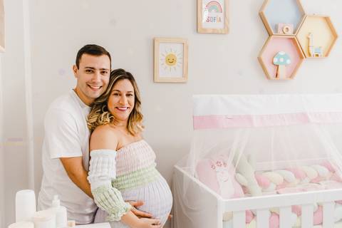 fotos-de-gestante-quarto-bebê-menina'