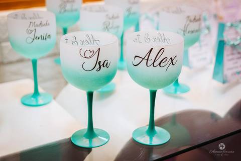 Um brinde aos noivos'