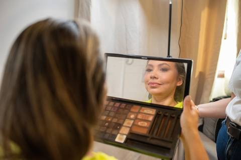 Making of, Noiva, Sessão de maquiagem, Preparação da noiva, Salão de beleza, Zemar Fotografia, Beauty'