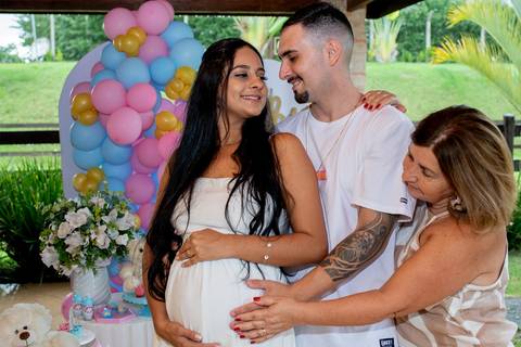 Decoração, Chá revelação, Festa de família, Pais esperando a revelação, Pais juntos, Familia, Gravidez, Gestação'