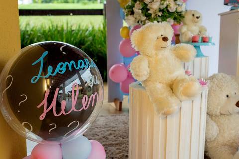 Decoração, Chá revelação, Festa de família'