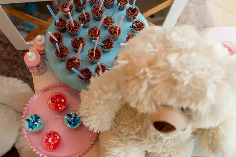 Decoração, Chá revelação, Festa de família'