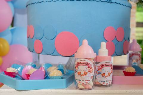 Decoração, Chá revelação, Festa de família'