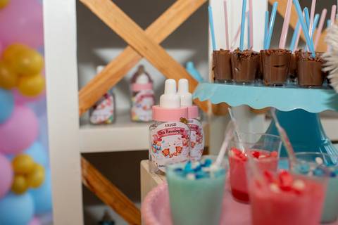 Decoração, Chá revelação, Festa de família'