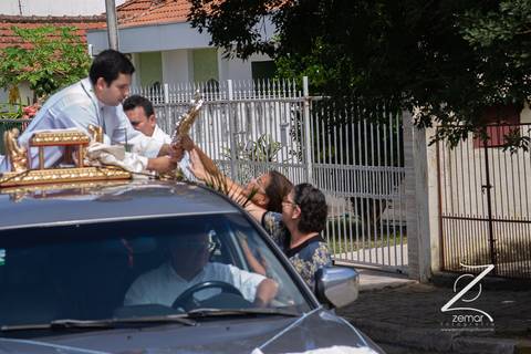 Zemar Fotografia - Domingo de Ramos - momento de um toque breve no ostensório com o Santíssimo Sacramento'
