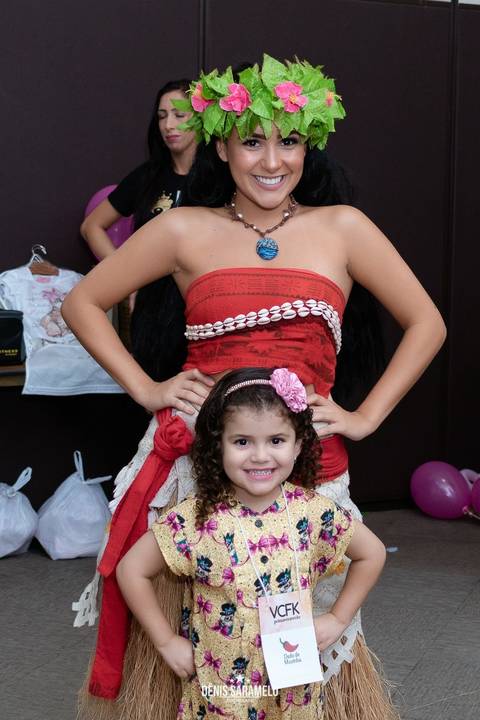 Moana - Personagem vivo - Era uma vez personagens - Fotografo Denis Saramelo'