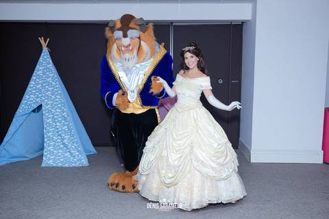 Bela e a Fera - Personagem vivo - Era uma vez personagens - Fotografo Denis Saramelo - Dedo de Mocinha - Juiz de Fora'