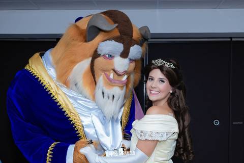 Bela e a Fera - Personagem vivo - Era uma vez personagens - Fotografo Denis Saramelo - Dedo de Mocinha - Juiz de Fora'