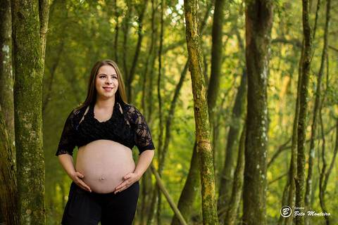 Book Gestante - Bruna e Gui - Curitiba - Externa - Chácara - Estúdio - Grávida - Menino - Estúdio Beto Monteiro'