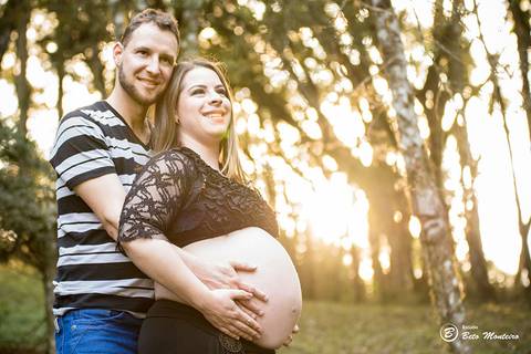 Book Gestante - Bruna e Gui - Curitiba - Externa - Chácara - Estúdio - Grávida - Menino - Estúdio Beto Monteiro'