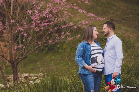 Book Gestante - Bruna e Gui - Curitiba - Externa - Chácara - Estúdio - Grávida - Menino - Estúdio Beto Monteiro'