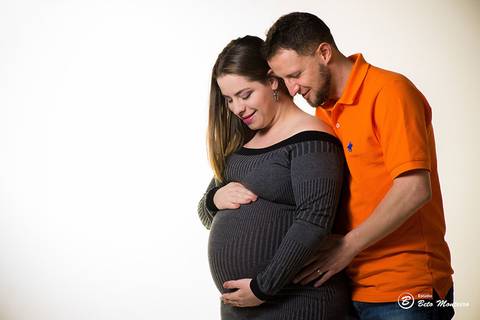 Book Gestante - Bruna e Gui - Curitiba - Externa - Chácara - Estúdio - Grávida - Menino - Estúdio Beto Monteiro'