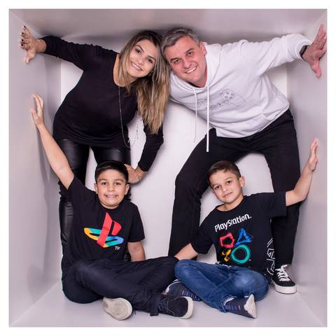 Book fotográfico Família - Book de fotos - Book de Familia - Estúdio Beto Monteiro - Curitiba'