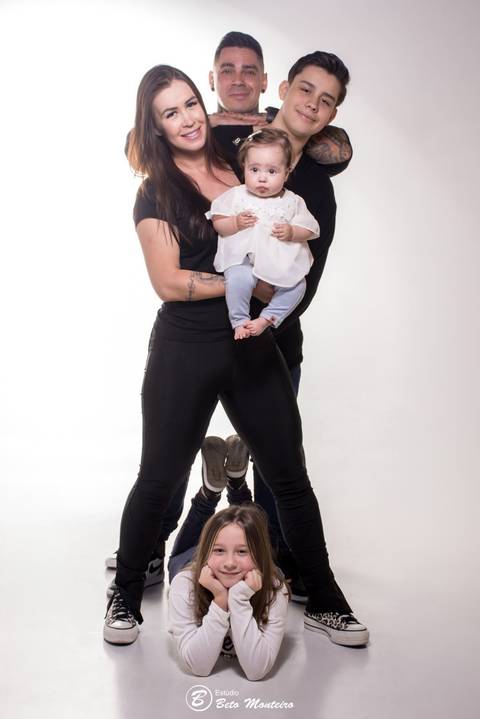 Book fotográfico Família - Book de fotos - Book de Familia - Estúdio Beto Monteiro - Curitiba'