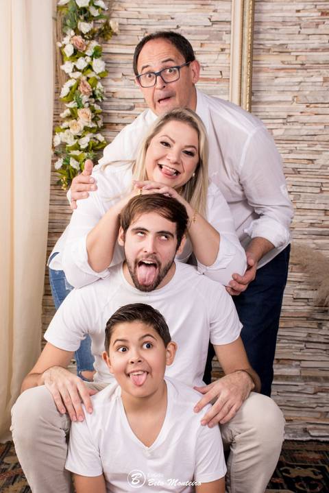 Book fotográfico Família - Book de fotos - Book de Familia - Estúdio Beto Monteiro - Curitiba'