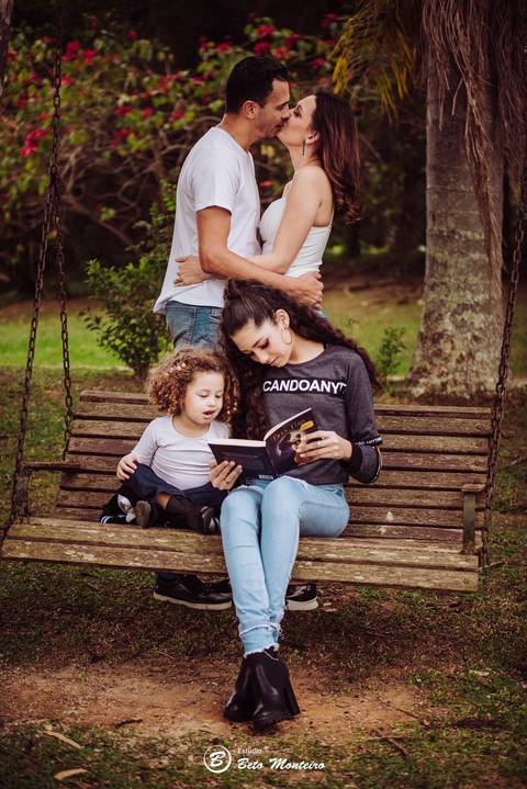 Book fotográfico Família - Book de fotos - Book de Familia - Estúdio Beto Monteiro - Curitiba'