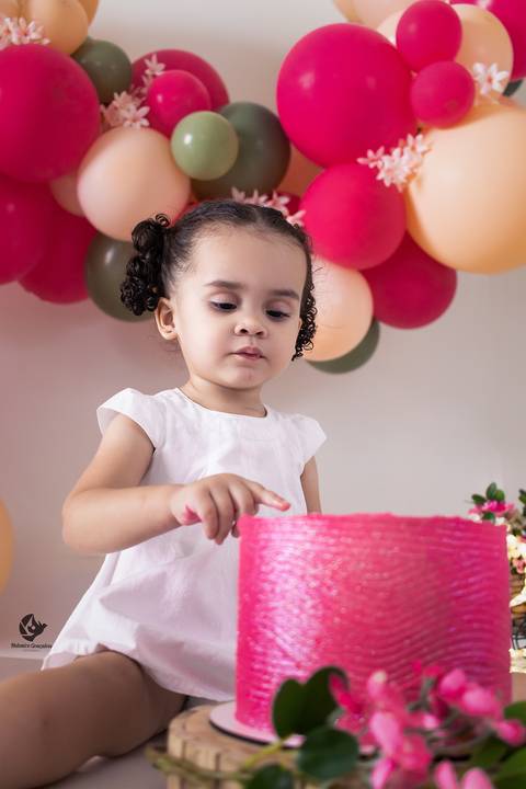 Fotos brasília. smash the cake menina, ensaio 2 anos'