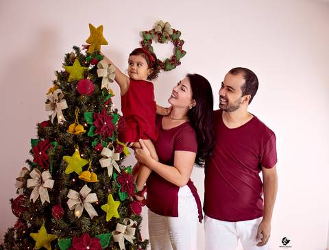 Fotografia de Natal em Família DF, Retratos De natal Brasília DF, Retrato Natalino em Brasília DF por Helenice Gonçalves Fotografia, Retratos em Família DF.'