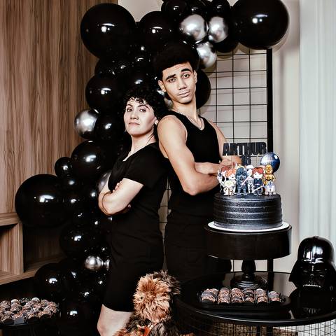 foto de aniversário menino tema star wars 16 anos por helenice gonçalves fotografia, foto festa tema star wars em brasilia df.'
