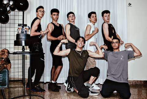 fotografia de amigos festa de aniversário menino tema star wars em brasilia df por helenice gonçalves fotografia.'