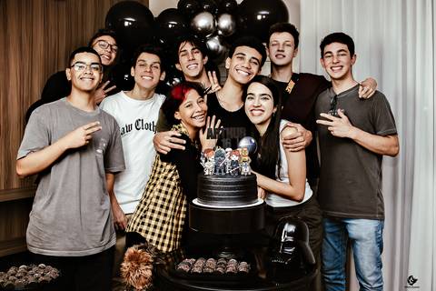 retrato de aniversario 16 anos star wars em brasilia por helenice gonçalves fotografia'