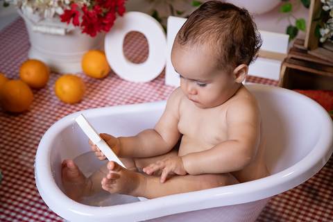 ensaio primeiro aniversario menino em brasilia df'