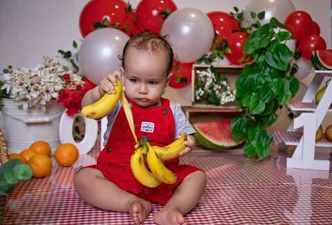 ensaio smash the cake para menino'