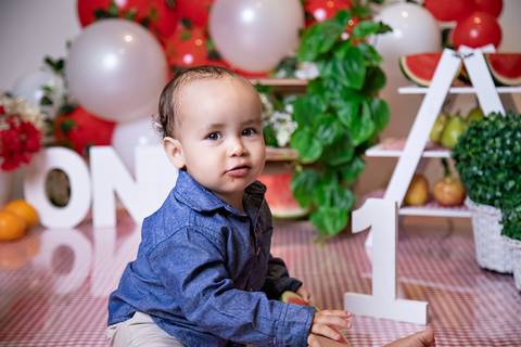 ensaio smash the cake tema piquinique em brasilia df.'