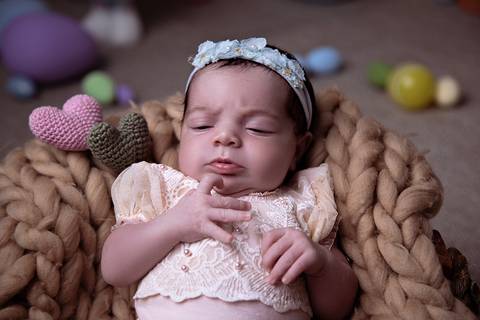 fotografia new born menina df'