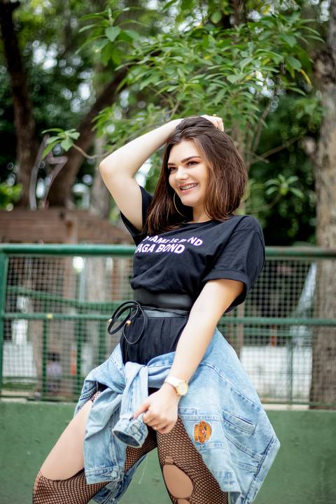 Ensaio fotografico feminino no Horto Flarestal de Niterói'