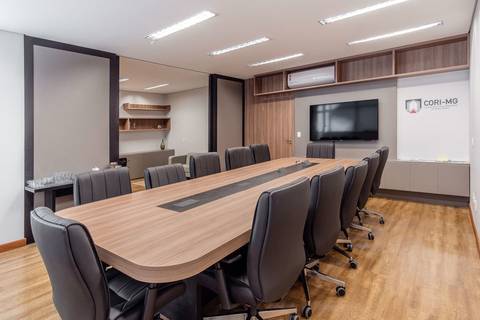 sala de reunião fotografia de arquitetura e ambiente'