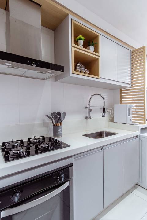 cozinha planejada cozinha apartamento pequeno ideia para apt pequeno'