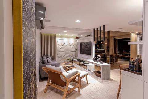 inspiração de apt acabamento de luxo'