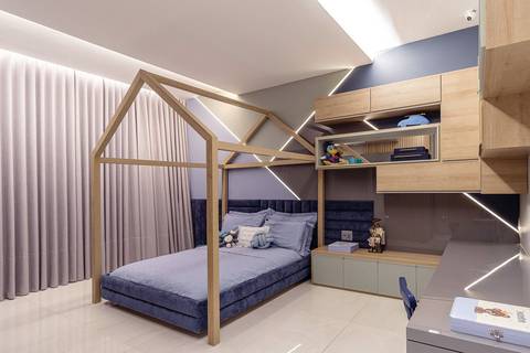 quarto de menino quarto planejado moveis planejados quarto azul diego rocha fotografo'