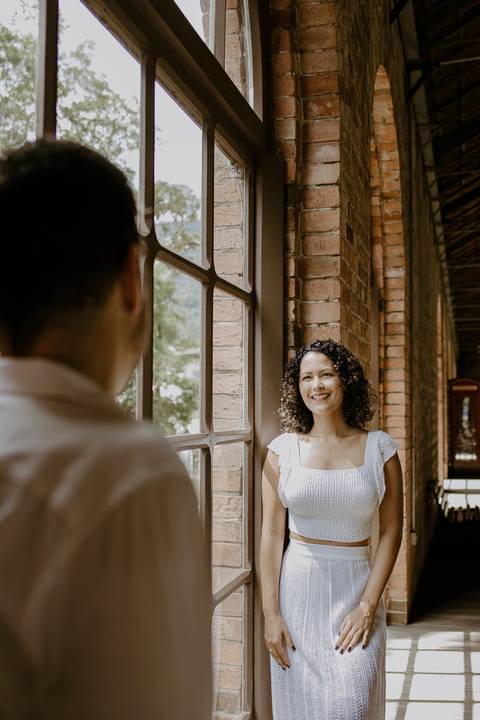 foto noiva sob a perspectiva do noivo'