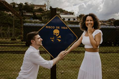 pre wedding fotografia engraçada'