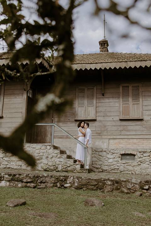 fotografia na vila de Paranapiacaba'