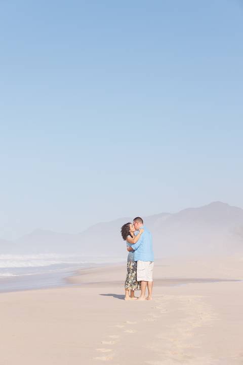 Ensaio Pre Wedding na praia do Recreio'