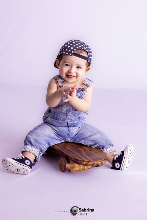 Acompanhamento fotográfico infantil Lulu 11 meses'