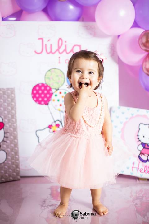 Smash the cake 1 aninho Julia '