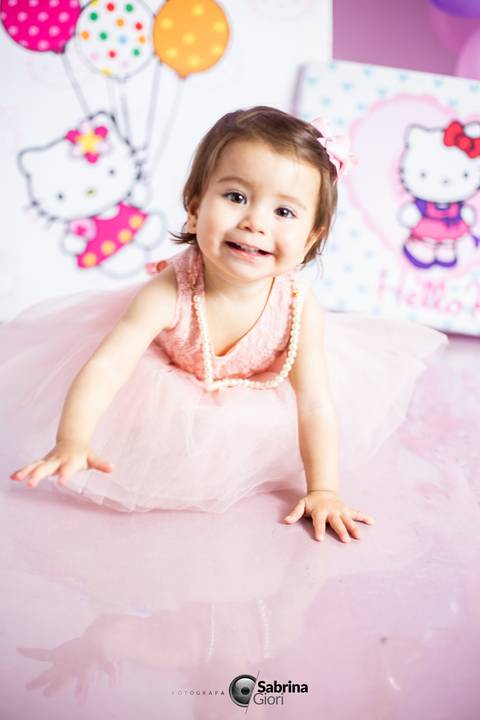 Smash the cake 1 aninho Julia'