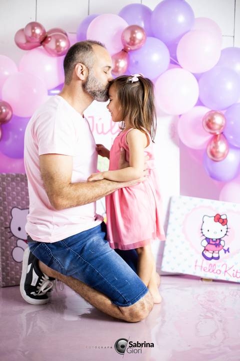 Smash the cake 1 aninho Julia'