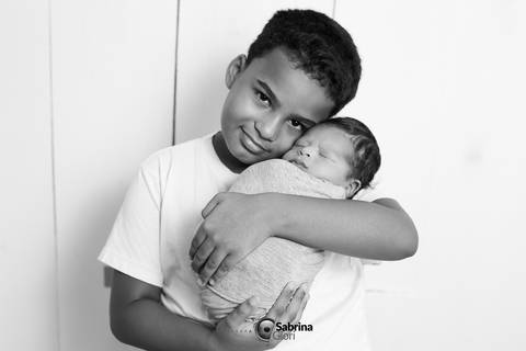 Ensaio newborn fotos com a família '