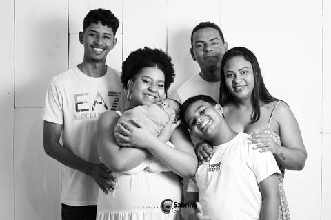 Ensaio newborn fotos com a família '