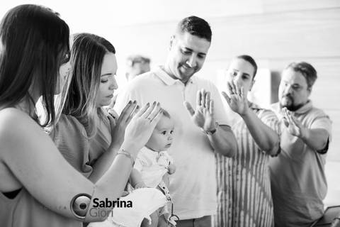 Cobertura fotográfica Batizado do Dudu'
