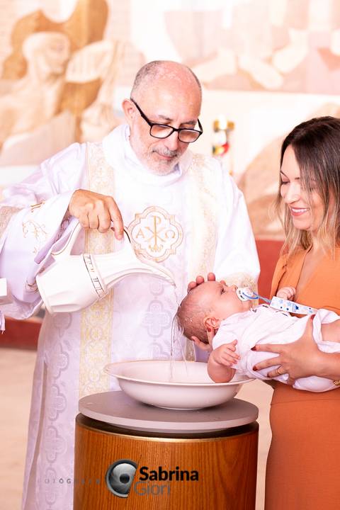 Cobertura fotográfica Batizado do Dudu'