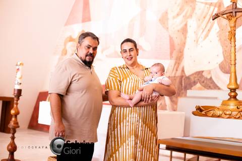 Cobertura fotográfica Batizado do Dudu'