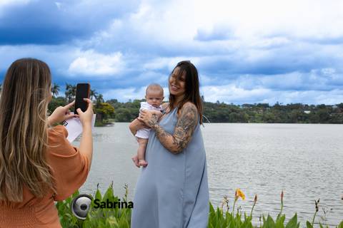 Cobertura fotográfica Batizado do Dudu'