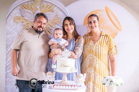 Cobertura fotográfica Batizado do Dudu'